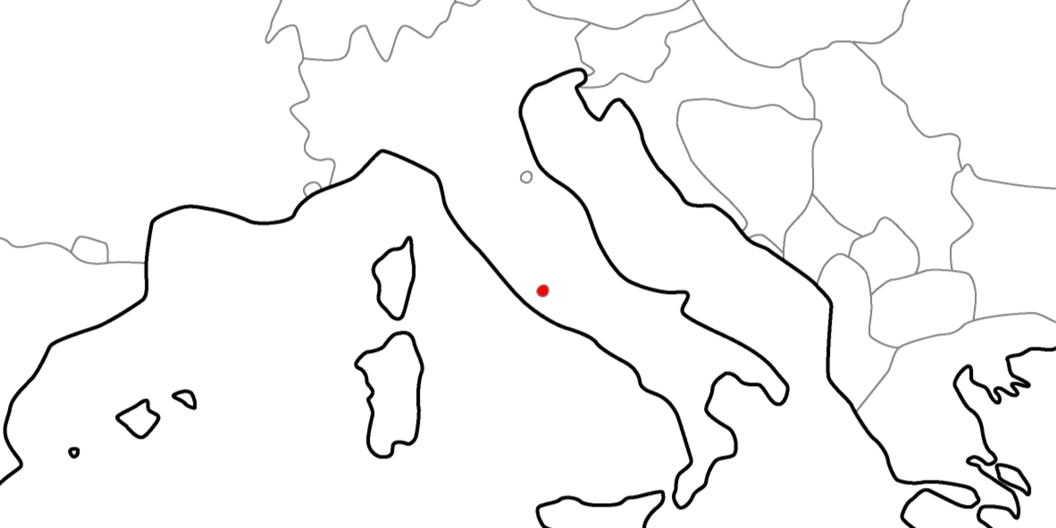 バチカンの地図