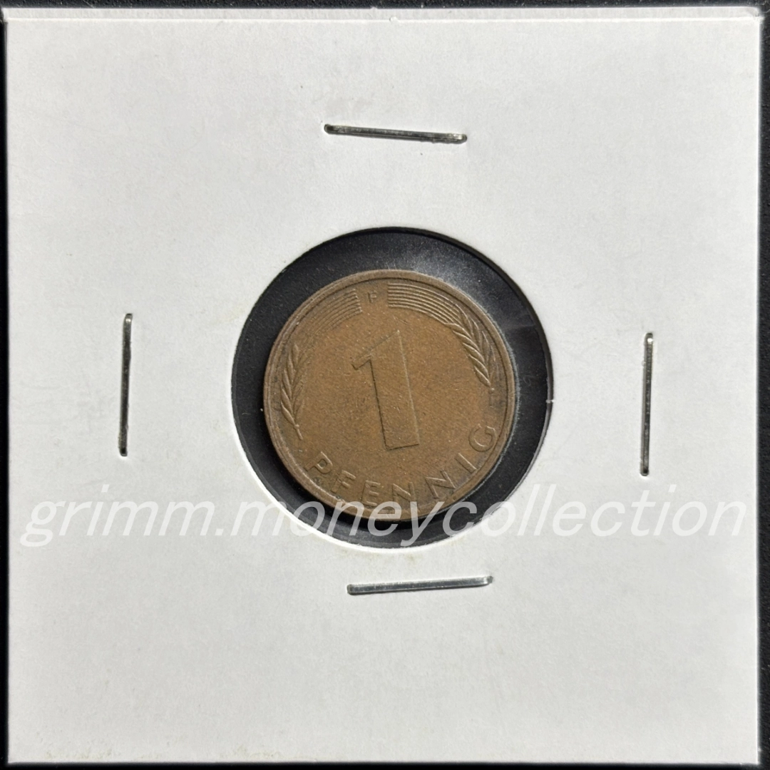 ドイツ連邦共和国(西ドイツ) 1ペニヒ 裏
