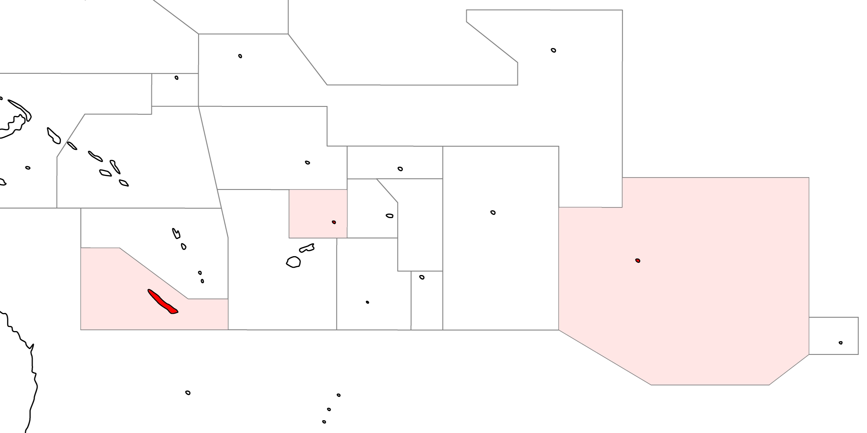 CFPフランの地図