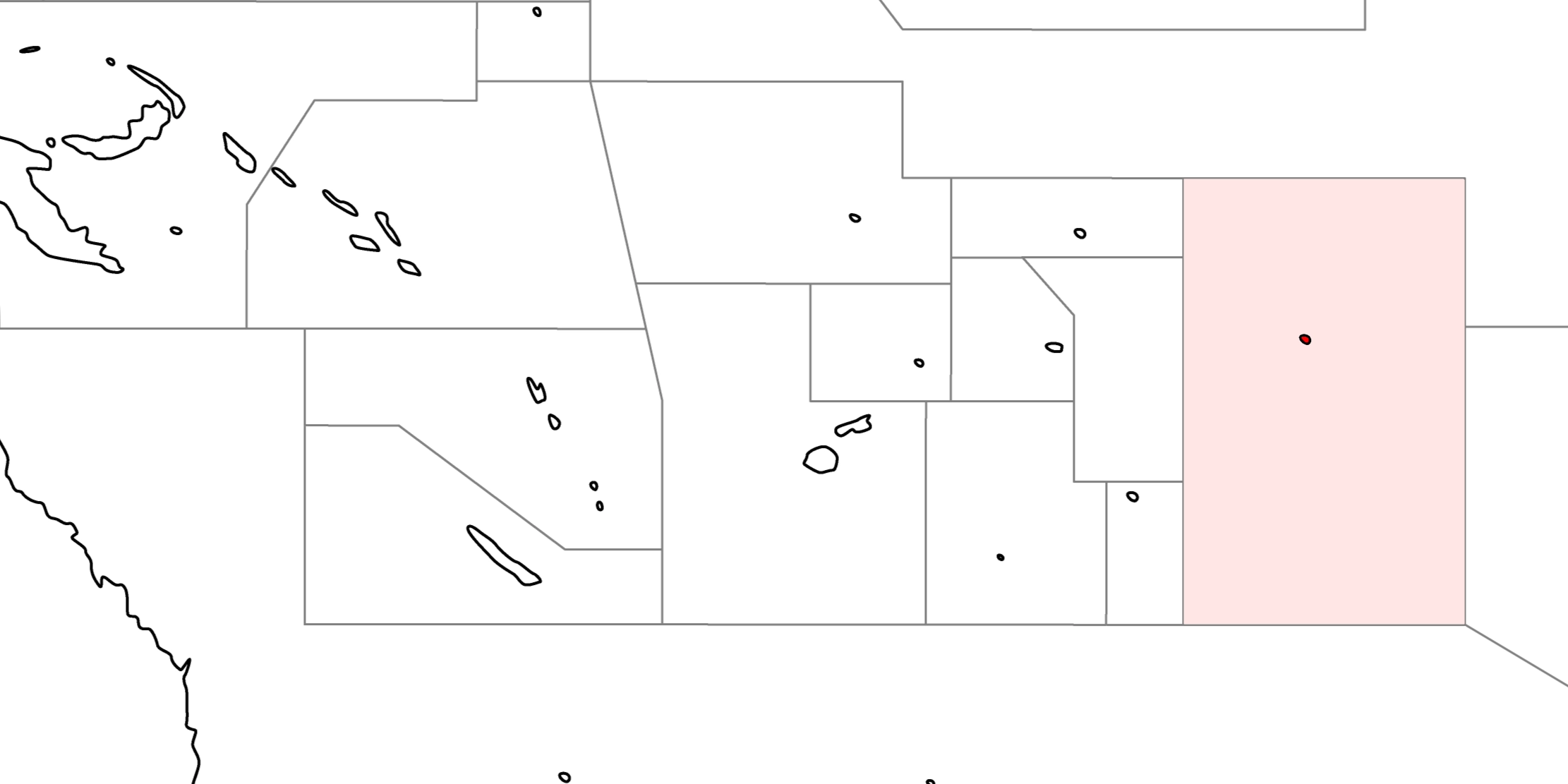 クック諸島の地図